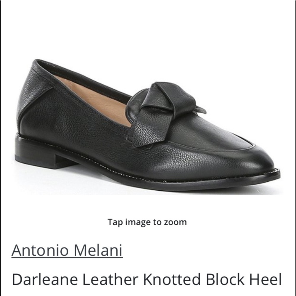 Antonio Melani Darleane Leather Knotted Loafers